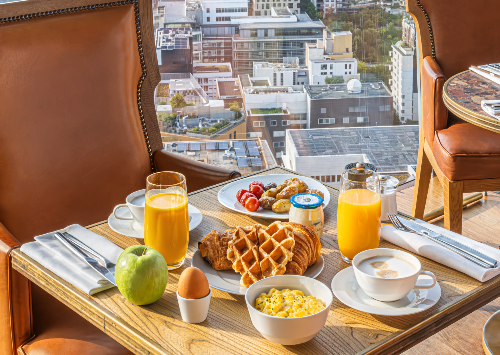 Petit déjeuner buffet